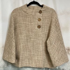 French Connection Wool cape/coat Size 8